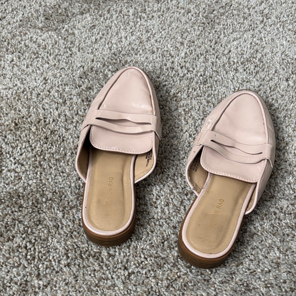 Zara Light Pink Mules